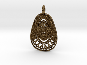Ornater Pendant in Polished Bronze