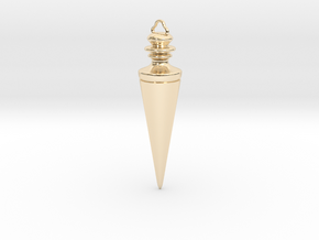 PENDULUM PENDANT in 14K Yellow Gold