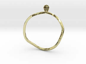 Summershape in 18k Gold Plated Brass