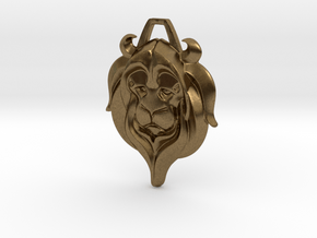 Lion in Natural Bronze