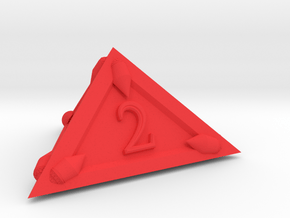 D4 Dragonclaws in Red Processed Versatile Plastic