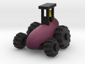 Aubergine Tractor - Large in Full Color Sandstone