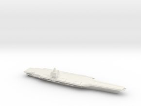 USS CVN-65 Enterprise (1962), 1/1800 in White Natural Versatile Plastic