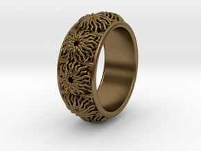 Ring 16.9mm in Natural Bronze