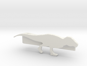 Trex Tie Clip in White Natural Versatile Plastic