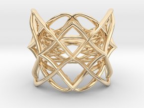 Ring The pattern ll / size 9US (18.9mm) in 14K Yellow Gold