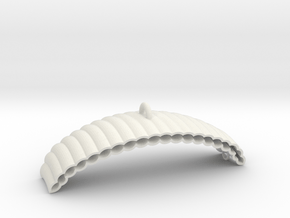 Parachute in White Natural Versatile Plastic