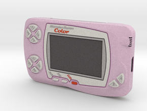 1:6 Bandai WonderSwan Color (Pink) in Full Color Sandstone