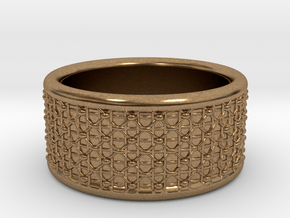 Ring 16.9mm in Natural Brass