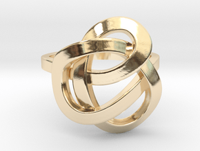 Infinity Love Ring in 14K Yellow Gold: 7 / 54