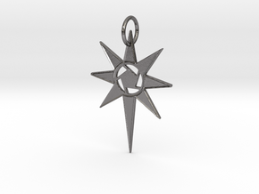 Thareon 'The North Star' in Polished Nickel Steel