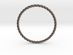 STU Light Ring 1.6" in Polished Bronzed Silver Steel