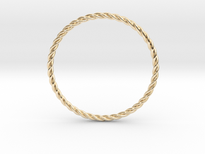 STU Light Ring 1.6" in 14k Gold Plated Brass