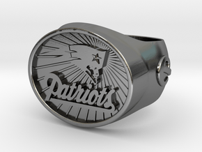 Patriots Ring size 12 in Polished Silver