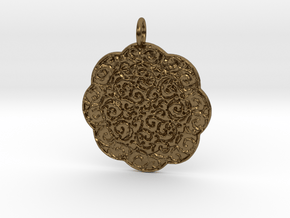 Classic1 Pendant in Polished Bronze