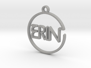 ERIN First Name Pendant in Aluminum