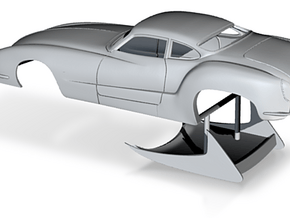 1/32 Outlaw Pro Mod Karmann Ghia No Scoop in Tan Fine Detail Plastic