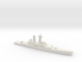 USS Truxtun (CGN-35), 1/2400 in White Natural Versatile Plastic