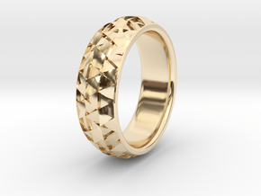Hexmo Ring in 14K Yellow Gold