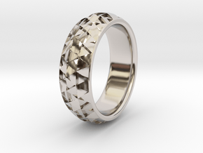 Hexmo Ring in Platinum