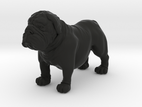 Bull Dog mini size (color) in Black Natural Versatile Plastic