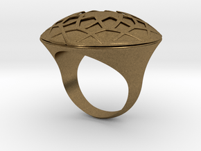 Ring Arabesk in Natural Bronze