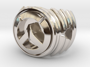 Overwatch 26mm in Rhodium Plated Brass