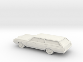 1/64 1971 Ford LTD Country Squier in White Natural Versatile Plastic