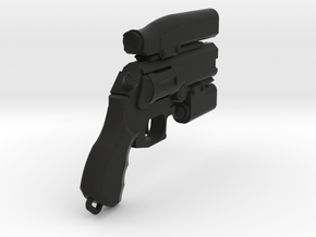 Miles Quaritch Wasp Revolver (Small Scale) in Black Natural Versatile Plastic