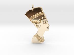 I AM QUEEN in 14k Gold Plated Brass