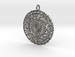 R. Dacosta Pendant in Polished Silver