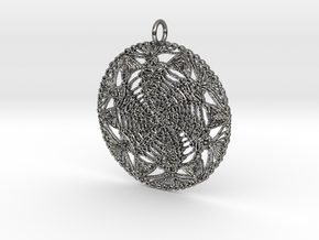 Emir's Wind Pendant in Polished Silver