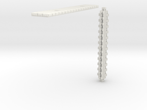 HOvm04 - HO Modular viaduct 1 in White Natural Versatile Plastic