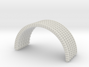 HOvm10 - HO Modular viaduct 1 in White Natural Versatile Plastic