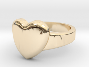 ring02 in 14k Gold Plated Brass
