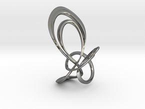 Knocco Ring in Fine Detail Polished Silver