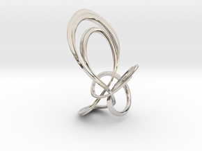 Knocco Ring in Rhodium Plated Brass