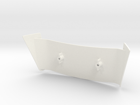 074001-00 Tamiya Grasshopper II & Mad Bull Wing in White Processed Versatile Plastic