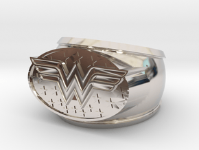 Wonder Woman Ring  in Platinum