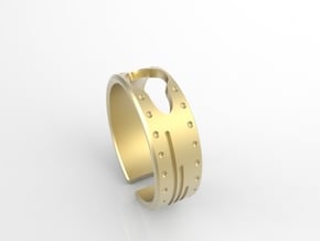 Arky Bracelet in Polished Gold Steel
