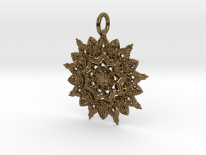 Shine Pendant in Polished Bronze