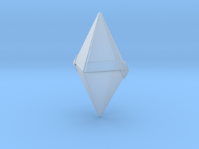 Z Crystal - Prototype in Tan Fine Detail Plastic