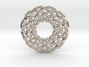 0510 Celtic Knotting - Circular Grid [12,3] in Platinum