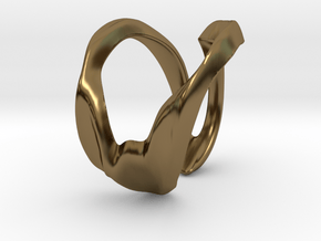 JDB Ring - One Size in Polished Bronze