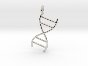 DNA No.1 Pendant and Keychain in Platinum