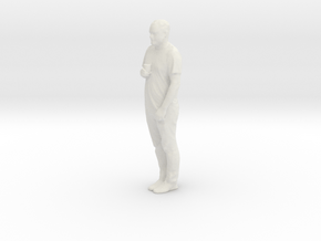 Adam 3D in White Natural Versatile Plastic