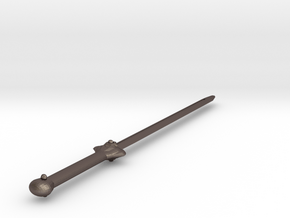 Dagger in Polished Bronzed Silver Steel