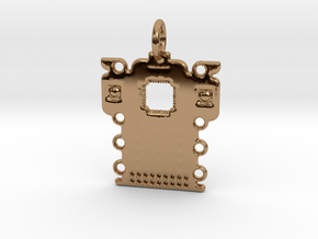 Electronics Pendant in Polished Brass