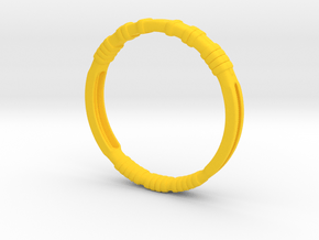 Kony Bracelet in Yellow Processed Versatile Plastic