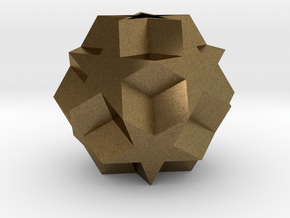 Dodecadodecahedron in Natural Bronze
